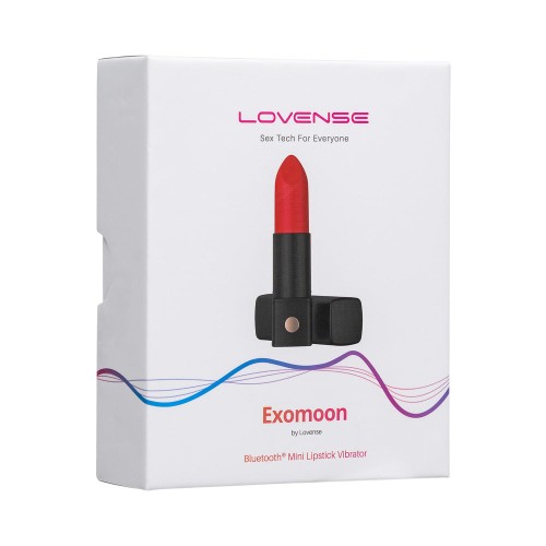 Vibrador Mini Lipstick Lovense Exomoon para Placer Discreto