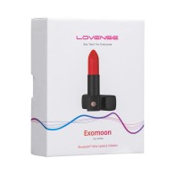 Lovense Exomoon Mini Lipstick Vibrator for Discreet Pleasure