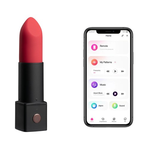 Lovense Exomoon Mini Lipstick Vibrator for Discreet Pleasure