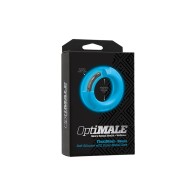 Cock Ring OptiMALE FlexiSteel Silicona 35mm Azul