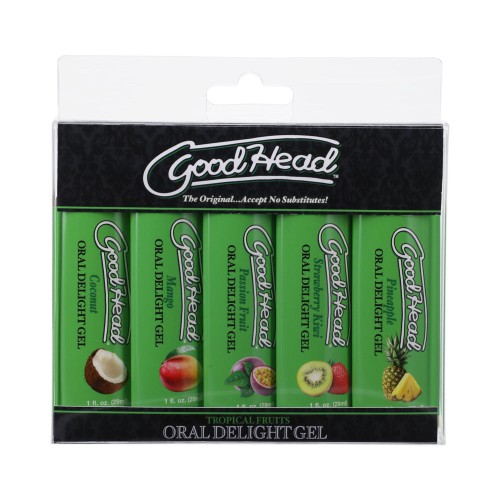 GoodHead Oral Delight Gel Tropical Fruits - Delicious Oral Play