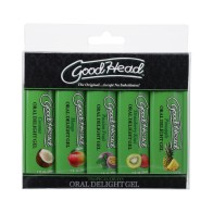 Gel Oral GoodHead Tropical Fruits - Juego Oral Delicioso