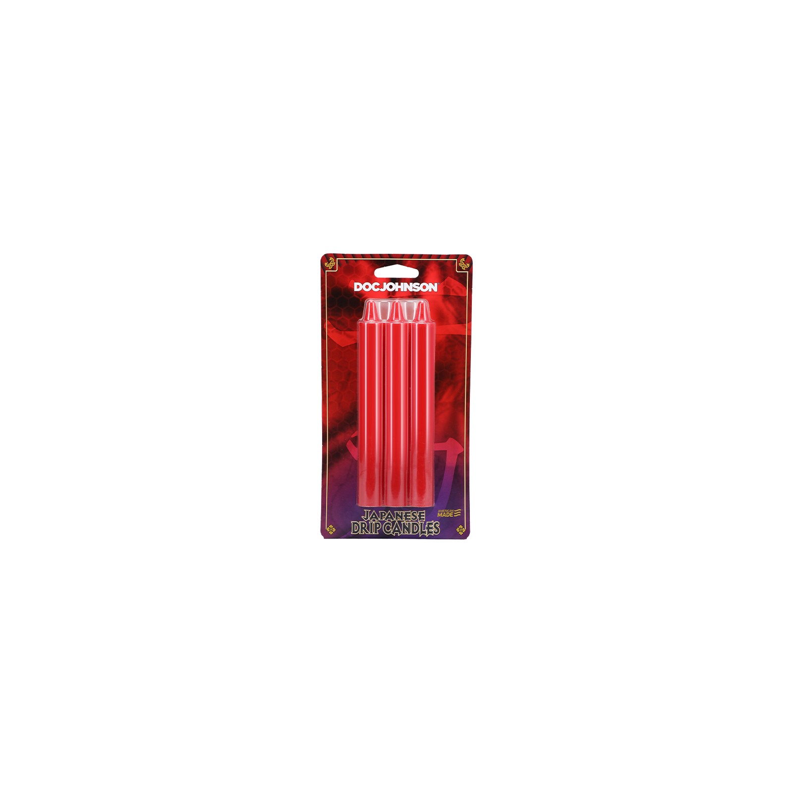 Velas de Goteo Japonesas 3-Pack Rojo