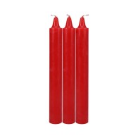 Velas de Goteo Japonesas 3-Pack Rojo