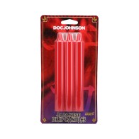 Japanese Drip Candles 3-Pack Red