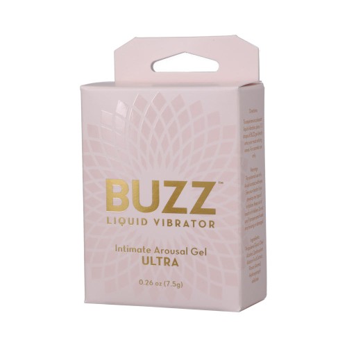 Buzz Ultra Liquid Vibrator Arousal Gel 0.26 oz