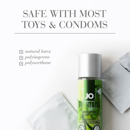 JO Cocktails Mojito Flavored Lube Water-Based 2 oz