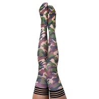 Kixies Alex Camouflage Thigh High Size A