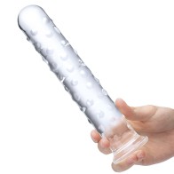 Glas 10in Extra Large Glass Dildo - Power and Pleasure