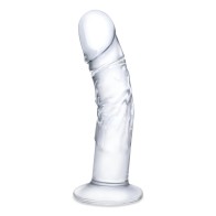 Glas Curved Realistic Glass Dildo for Extreme Pleasure