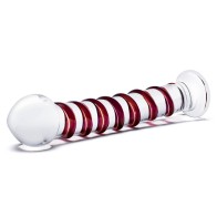 Dildo de Vidrio Glas Mr. Swirly 10" para Placer Sensacional