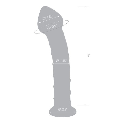 Glas Dildo de Vidrio Mr. Swirly