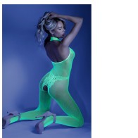 Body Crotchless de Fantasy Lingerie - Verde