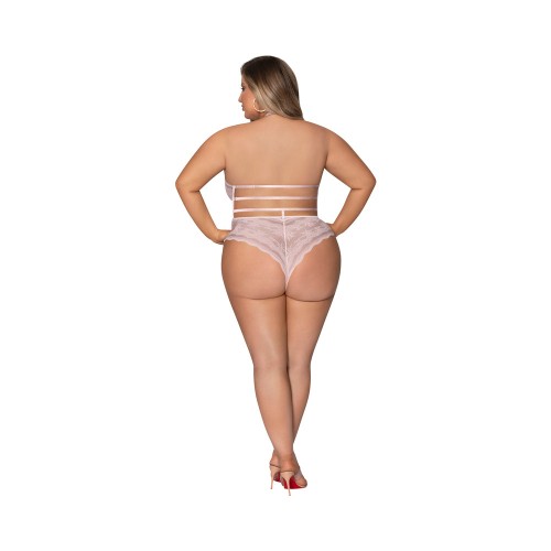 Magic Silk Seabreeze Blush Teddy for Queen Size