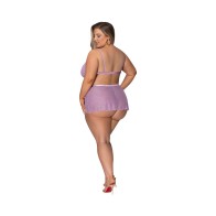 Conjunto Magic Silk Girl Next Door - Lencería Coqueta