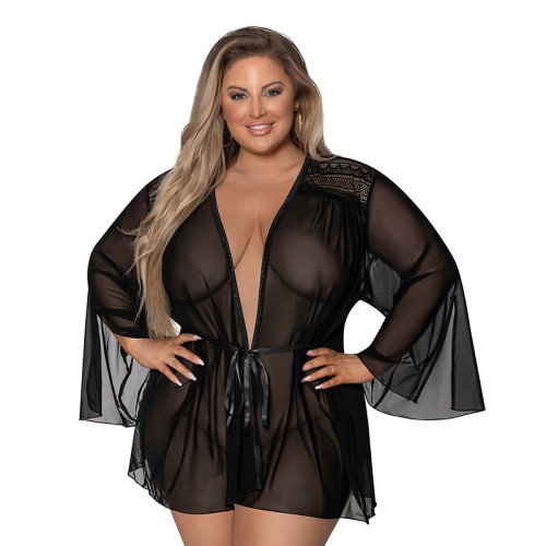 Magic Silk Modern Romance Short Robe