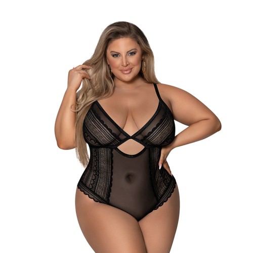 Magic Silk Modern Romance Cheeky Teddy - Alluring Lingerie Piece