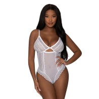 Magic Silk Modern Romance Cheeky Teddy White