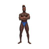 Male Power Sexagon Micro V Thong Royal L/XL