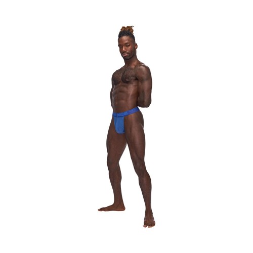 Male Power Sexagon Micro V Thong Royal L/XL