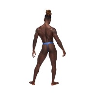 Male Power Sexagon Micro V Thong Royal L/XL