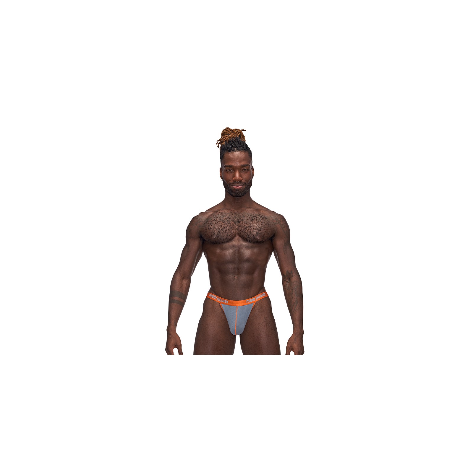 Male Power Casanova Boosting Thong Gray L/XL