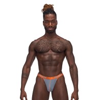 Male Power Casanova Boosting Thong Gray L/XL