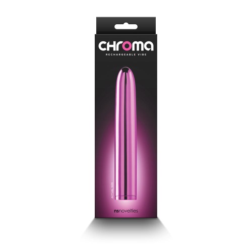 Chroma Rechargeable Pink Vibrator