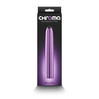 Vibrador Recargable Chroma Morado 7 pulgadas