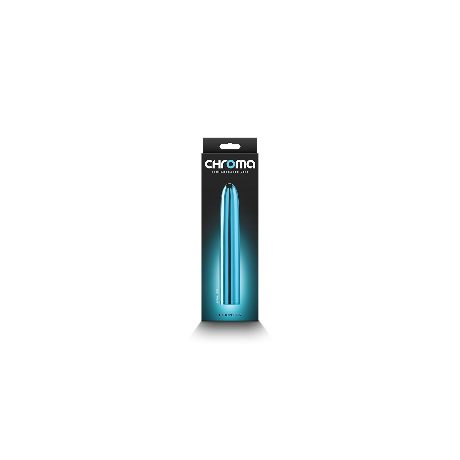 Chroma Rechargeable Vibe - 7 in. Teal