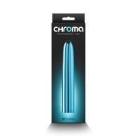 Vibrador Recargable Chroma - 7 in. Teal