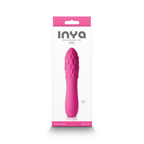 Vibrador Recargable INYA Rita Rosa