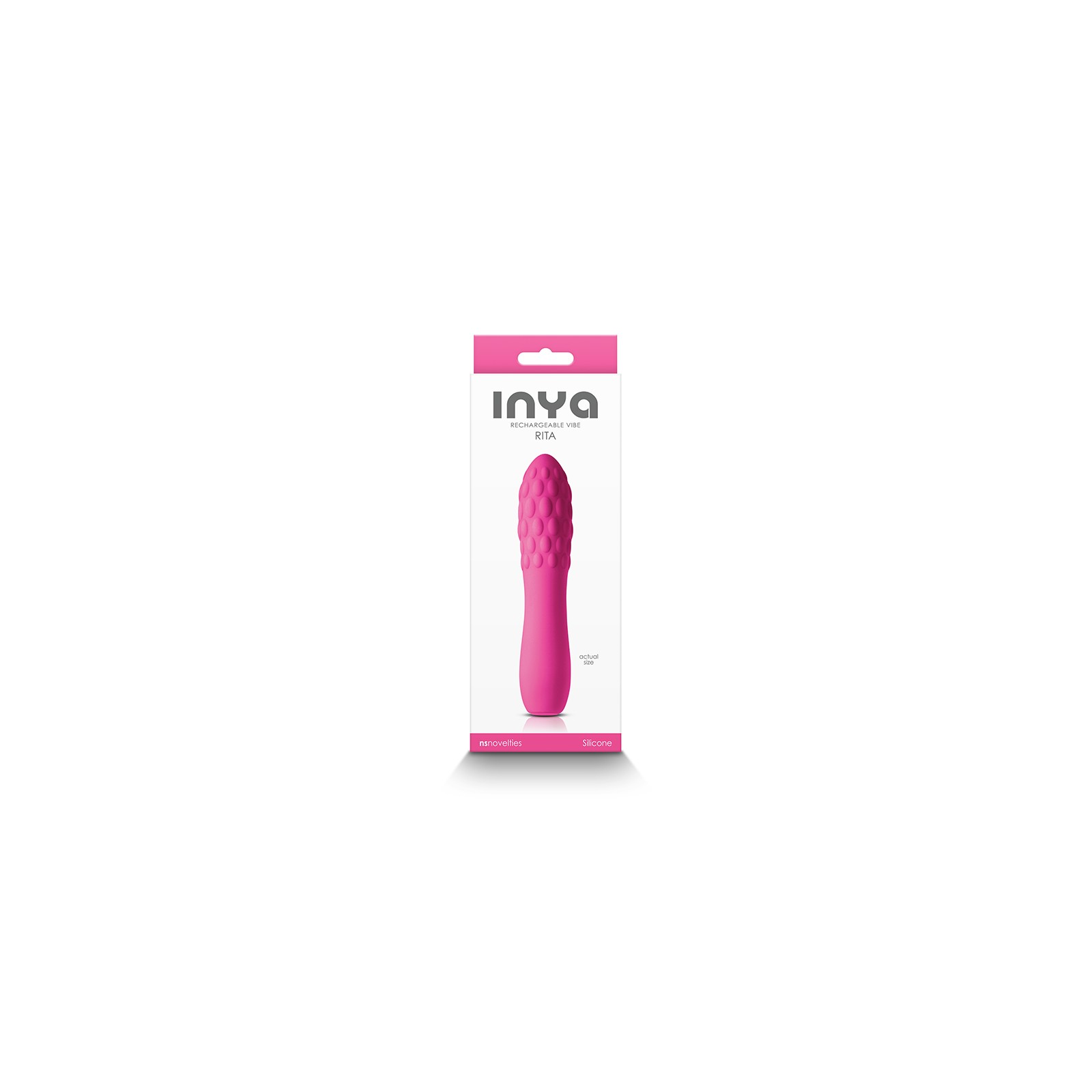 Vibrador Recargable INYA Rita Rosa