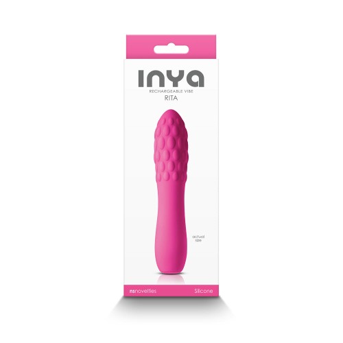 Vibrador Recargable INYA Rita Rosa