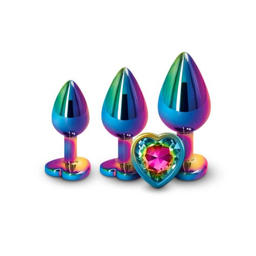 3-Piece Metal Plug Kit Multicolor