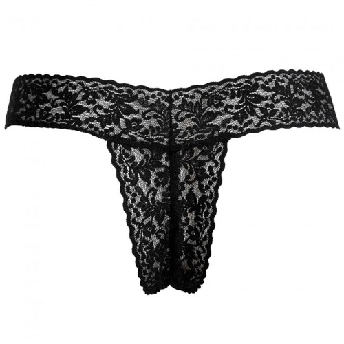 Love to Love Panty Secreto Vibrante Recargable con Control Remoto Onyx Negro