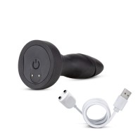 Plug Vibrante y Rotatorio Anal Adventures Platinum - Placer Máximo