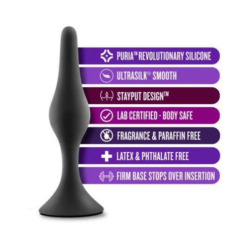 Platinum Silicone 3-Piece Beginner Anal Plug Kit