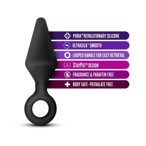 Anal Adventures Large Silicone Loop Plug for Pleasure