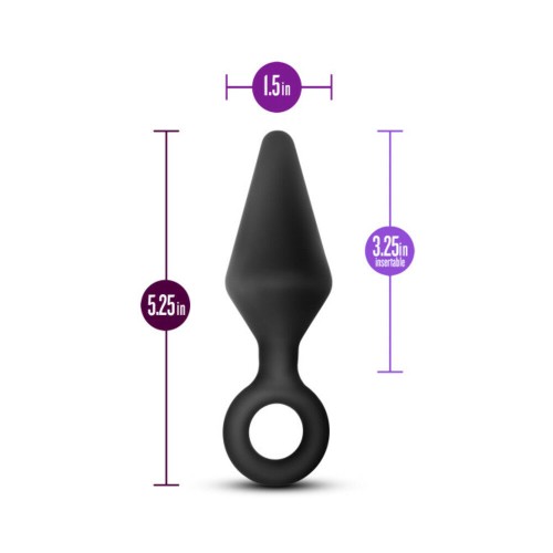 Anal Adventures Large Silicone Loop Plug for Pleasure