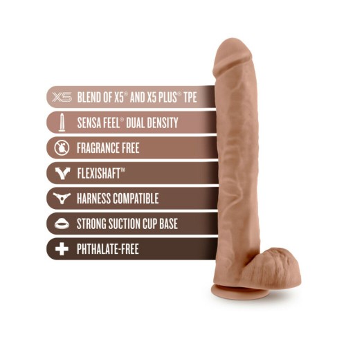 Au Naturel Daddy 14 in. Posable Dildo Tan