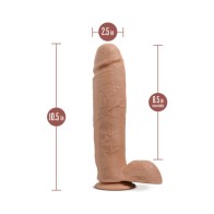 Au Naturel Huge 10 in. Dual Density Dildo