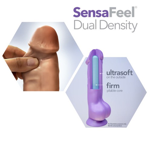 Dildo Posable Au Naturel Carlos 9 in. - Realista Beige