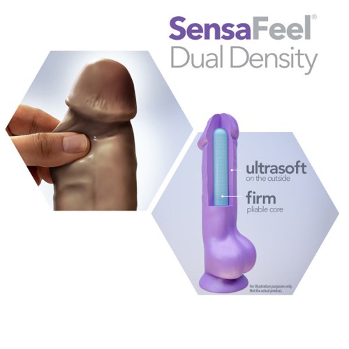 Dildo Posable de Densidad Dual para Placer Máximo