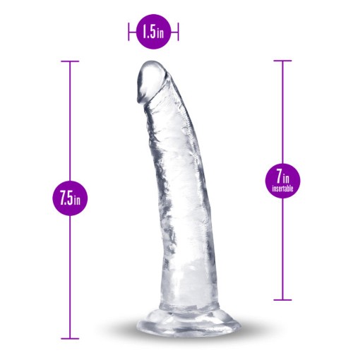 B Yours Plus Lust n' Thrust Dildo de 7 pulgadas para estimulación del punto G