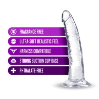 B Yours Plus Lust n' Thrust Dildo de 7 pulgadas para estimulación del punto G