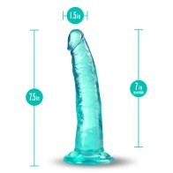 B Yours Plus Lust n' Thrust Dildo 7 in. Teal