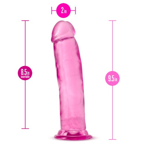 B Yours Plus Thrill n' Drill Dildo Pink 9 inches