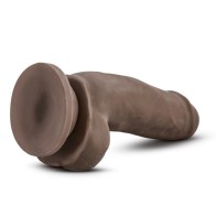 Dildo Girthy de 7 Pulgadas con Triple Densidad y Testículos