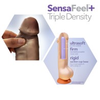 Dildo Girthy de 7 Pulgadas con Triple Densidad y Testículos